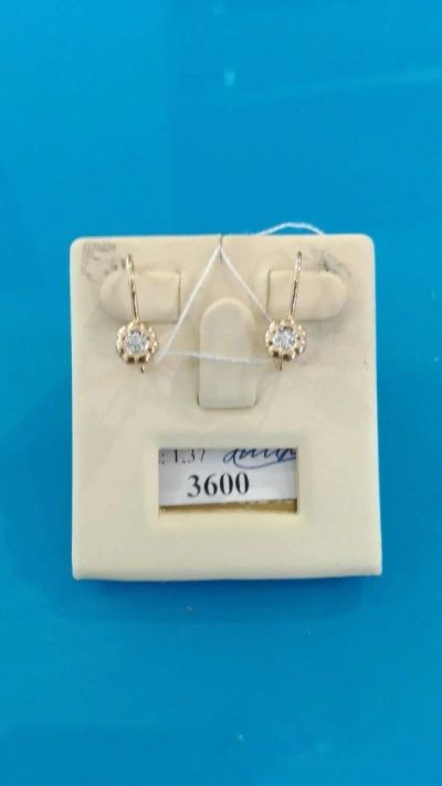Лот: 9267043. Фото: 1. Серьги арт. к5-10. Серьги, каффы