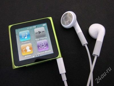 Лот: 2065600. Фото: 1. Ipod - nano 6. Плееры