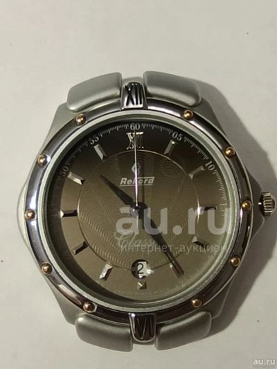 Лот: 19054844. Фото: 1. Часы Рекорд Классик со швейцарским... Оригинальные наручные часы