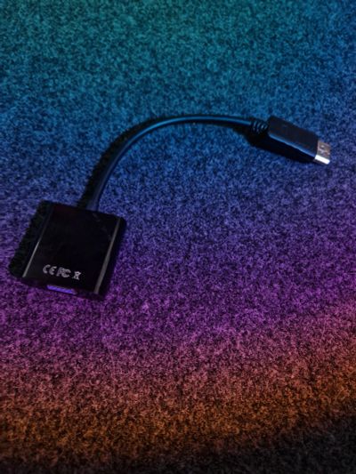 Лот: 20527216. Фото: 1. Переходник VGA/displayport. Шлейфы, кабели, переходники