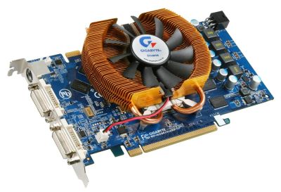 Лот: 8371074. Фото: 1. Легендарная GeForce 8800GT Gigabyte... Видеокарты