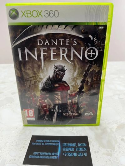 Лот: 18392340. Фото: 1. Dante's Inferno. Лицензионный... Игры для консолей