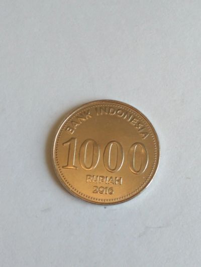 Лот: 15648824. Фото: 1. Индонезия 1000 рупий. Азия