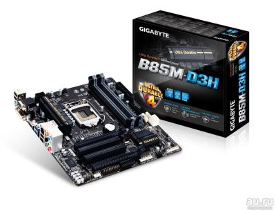 Лот: 13223423. Фото: 1. Материнская плата Gigabyte GA-B85M-D3H. Материнские платы