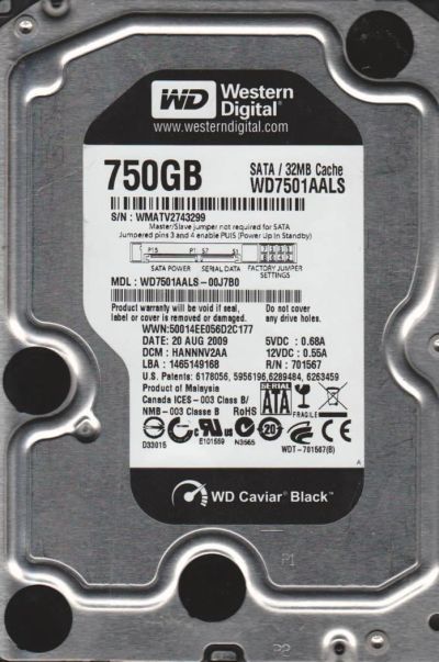 Лот: 4850610. Фото: 1. Жёсткий диск Western Digital HDD... Жёсткие диски