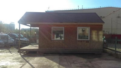 Лот: 8116199. Фото: 1. Каркасный домик из сендвич панелей. Срубы, бани, дома