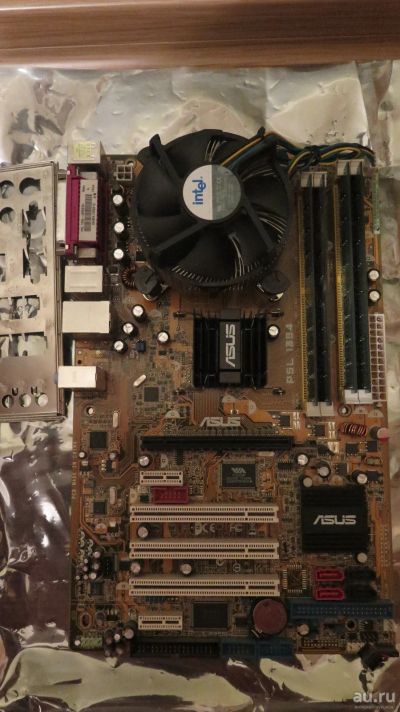Лот: 15158769. Фото: 1. Материнская плата ASUS P5L 1394... Комплекты запчастей