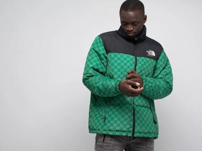 Лот: 19380684. Фото: 1. Куртка The North Face x Gucci... Верхняя одежда