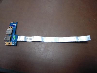 Лот: 8165746. Фото: 1. USB порты на шлейфе для ноутбука... Шлейфы, кабели, переходники