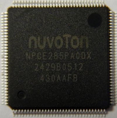 Лот: 9991648. Фото: 1. Мультиконтроллер Nuvoton NPCE285PA0DX. Микроконтроллеры