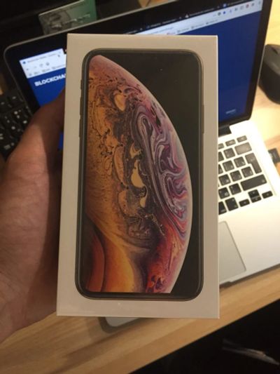 Лот: 12202460. Фото: 1. IPhone Xs 64Gb Gold (в упаковке... Смартфоны