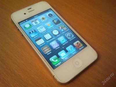 Лот: 2334853. Фото: 1. apple iphone 4s.neverlock.белый... Смартфоны