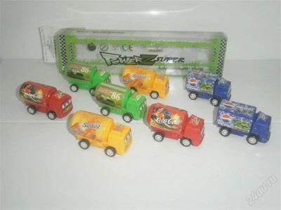 Лот: 778400. Фото: 1. Набор машинок 8 шт. Машины и техника