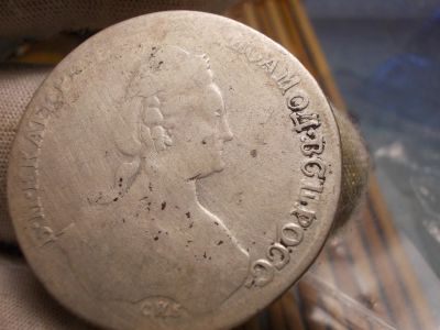 Лот: 17355896. Фото: 1. Редкий рубль Екатерины-2-1781... Россия до 1917 года