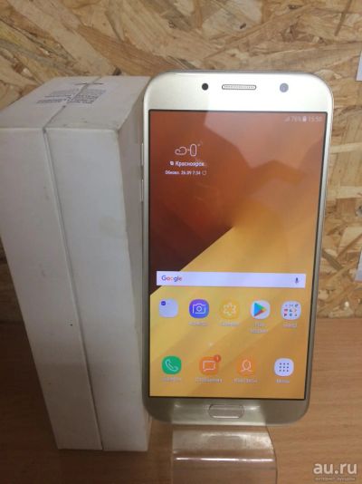 Лот: 10737523. Фото: 1. Смартфон Samsung Galaxy A7 (2017... Смартфоны