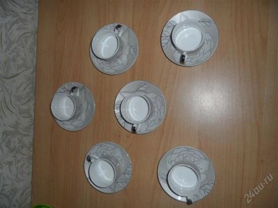 Лот: 2590139. Фото: 1. сервиз на 6 персон. Кружки, стаканы, бокалы