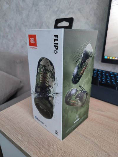 Лот: 21089867. Фото: 1. JBL flip 6 новая. Портативные, беспроводные колонки