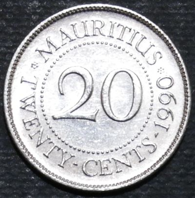 Лот: 11336077. Фото: 1. Экзотика с рубля (12930) Маврикий. Остальные страны