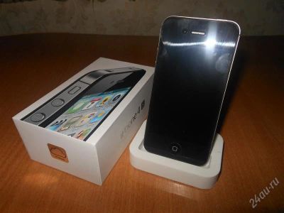 Лот: 2298714. Фото: 1. Iphone 4S 16GB BLACK. Смартфоны