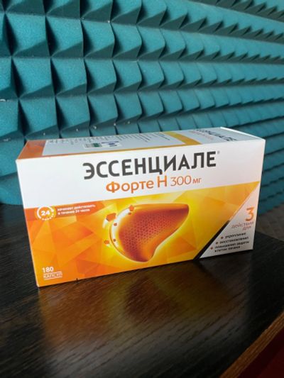Лот: 25555992. Фото: 1. Эссенциале Форте Н капсулы 300мг... Медицинские товары