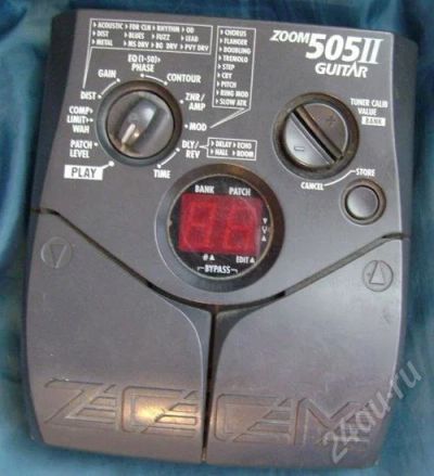 Лот: 653424. Фото: 1. Гитарный процессор ZOOM 505 II... Гитарные эффекты и комбоусилители