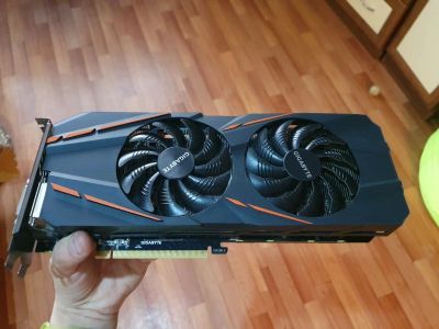 Лот: 16970363. Фото: 1. Gigabyte GeForce GTX 1060 G1 Gaming... Видеокарты