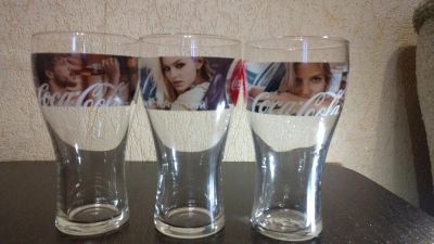 Лот: 10678411. Фото: 1. Бокалы Coca-Cola 2016. Кружки, стаканы, бокалы