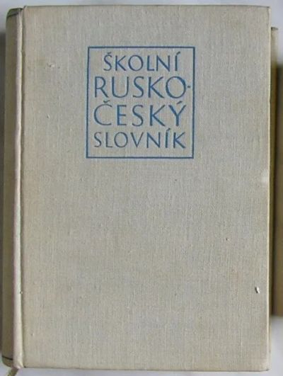 Лот: 19682553. Фото: 1. Школьный русско-чешский словарь... Словари