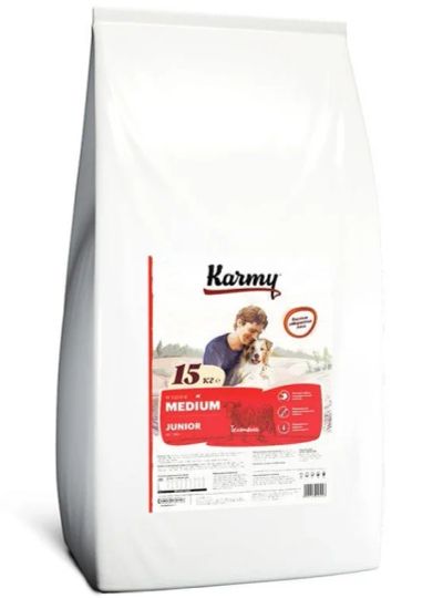 Лот: 18277100. Фото: 1. Karmy (Карми) Junior Medium для... Корма