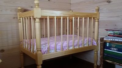 Лот: 9636515. Фото: 1. Кроватка детская. Детские кровати и кроватки