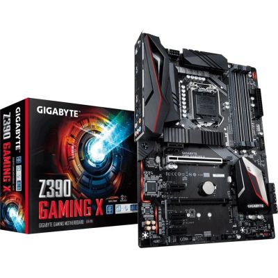 Лот: 17285873. Фото: 1. Материнская плата LGA1151-v2 GIGABYTE... Материнские платы