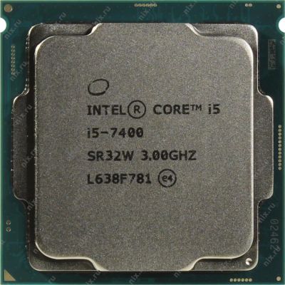 Лот: 10889850. Фото: 1. Процессор Intel Core i5-7400 3... Процессоры