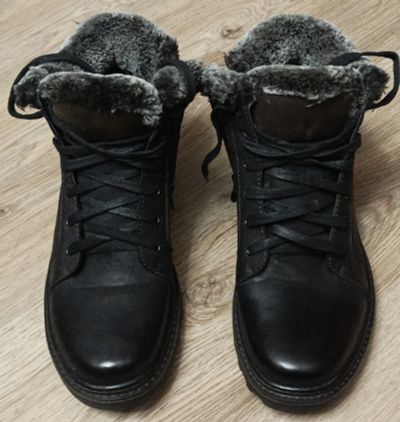 Лот: 20856981. Фото: 1. Ботинки мужские зимние, 42 размер. Ботинки, полуботинки