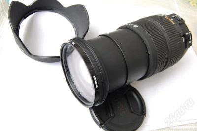 Лот: 594318. Фото: 1. Телеобъектив Sigma 18-200 3.5-6... Светофильтры