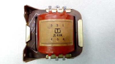Лот: 24364835. Фото: 1. Дроссель Д43К. Трансформаторы, катушки