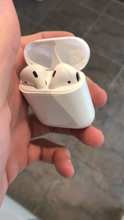 Лот: 12572838. Фото: 1. AirPods наушники. Наушники, гарнитуры