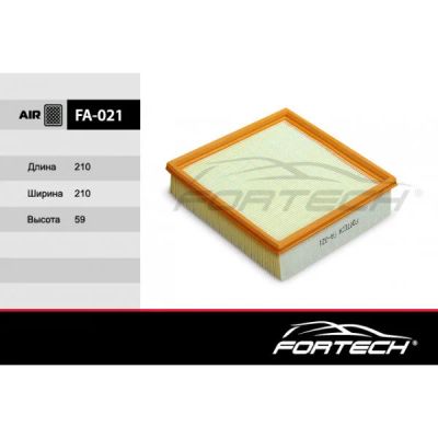 Лот: 16114829. Фото: 1. FA-021 FORTECH Ф\ возд\21080110901... Другое (автозапчасти)