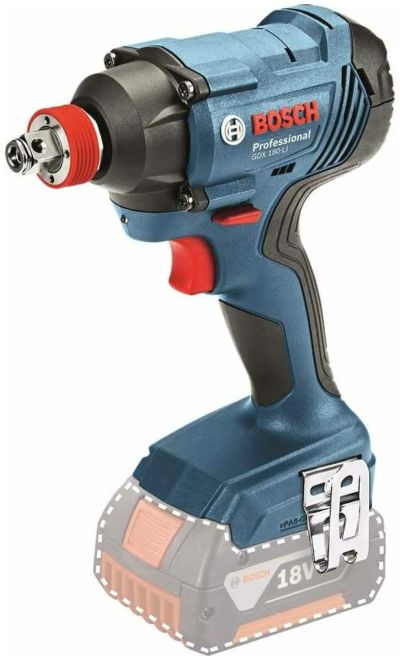 Лот: 20223319. Фото: 1. Гайковерт Bosch GDX 180-LI без... Электроинструмент