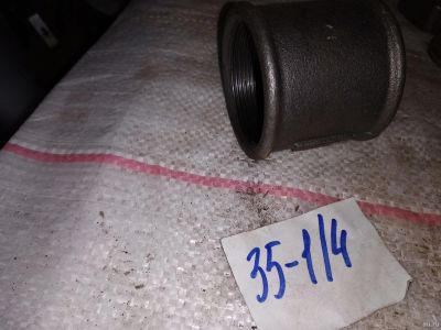 Лот: 14500091. Фото: 1. Муфта внутренняя резьба, 2" (35-1... Фитинги, подводка