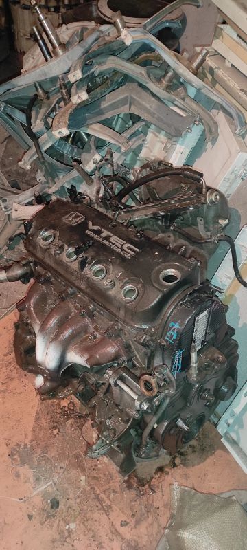 Лот: 18237444. Фото: 1. Двигатель Honda Accord F18B. Двигатель и элементы двигателя