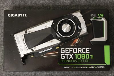 Лот: 18077259. Фото: 1. Nvidia GeForce GTX 1080 Ti Founders... Видеокарты
