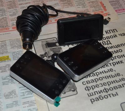 Лот: 18036033. Фото: 1. Регистраторы автомобильные кучкой... Видеорегистраторы,  радар-детекторы, системы парковки