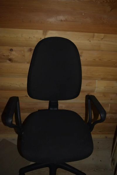 Лот: 11007699. Фото: 1. Кресло офисное (синяя ткань/в... Стулья и кресла офисные