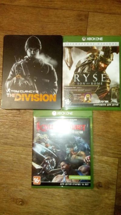 Лот: 9796007. Фото: 1. Комплект игр для Xbox One (The... Игры для консолей