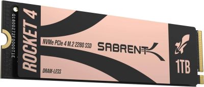 Лот: 22174950. Фото: 1. SSD диск Sabrent 1TB Rocket 4... Жёсткие диски (HDD)