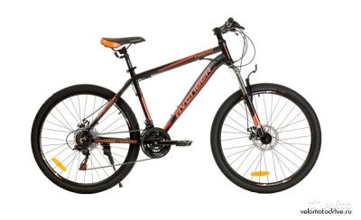 Лот: 15838760. Фото: 1. Велосипед 26" avenger A265D, черный. Велосипеды