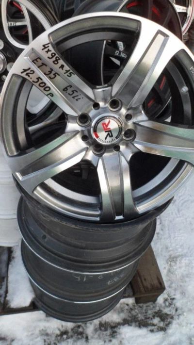Лот: 11105177. Фото: 1. Литье Б/У Race Ready R15*4*98... Диски