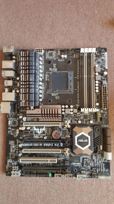 Лот: 7954716. Фото: 1. ASUS Sabertooth 990FX. Материнские платы