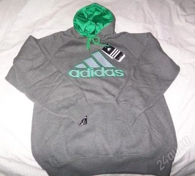 Лот: 774839. Фото: 1. новая flece толстовка adidas размера... Свитеры, толстовки, худи