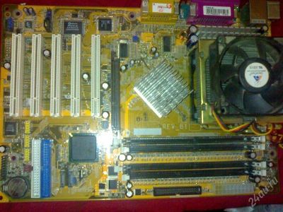 Лот: 1202182. Фото: 1. ASUS REV_B1 сокет 478 чипсет 865... Материнские платы